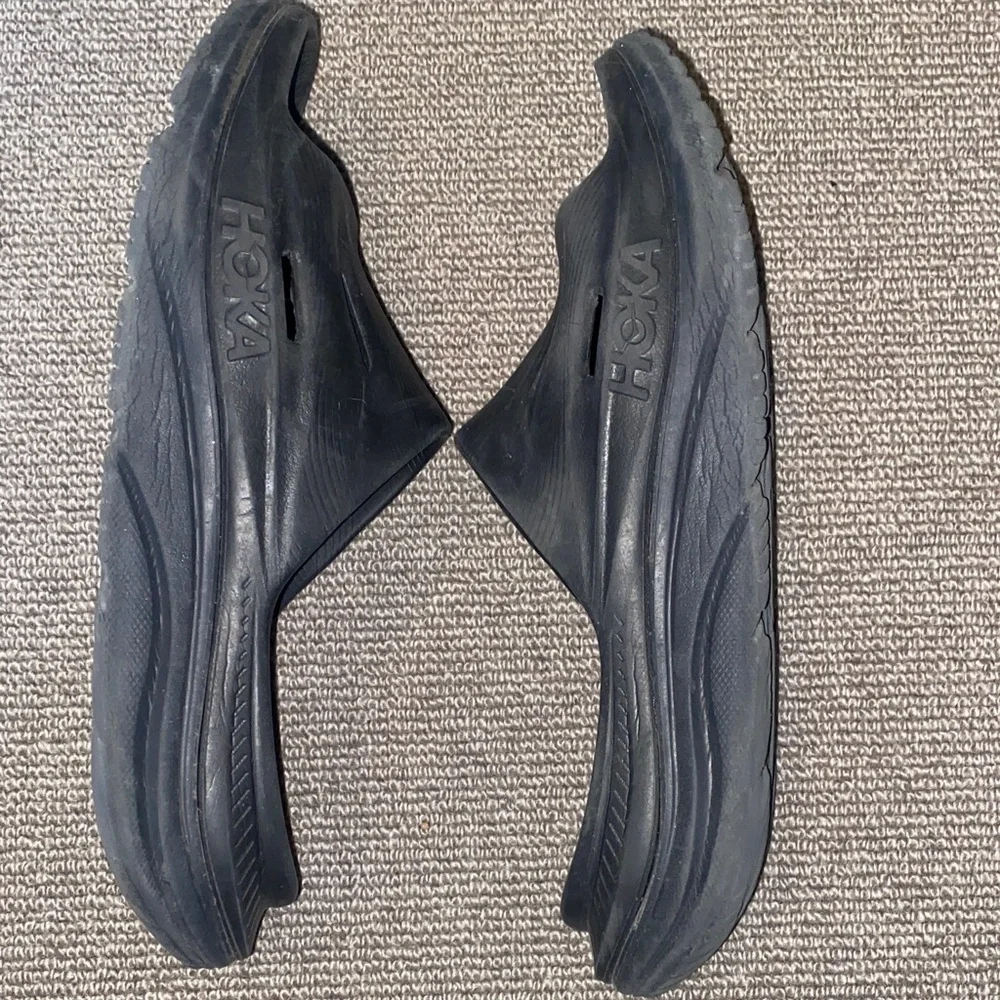 Men’s Hoka Black Slide Sandals